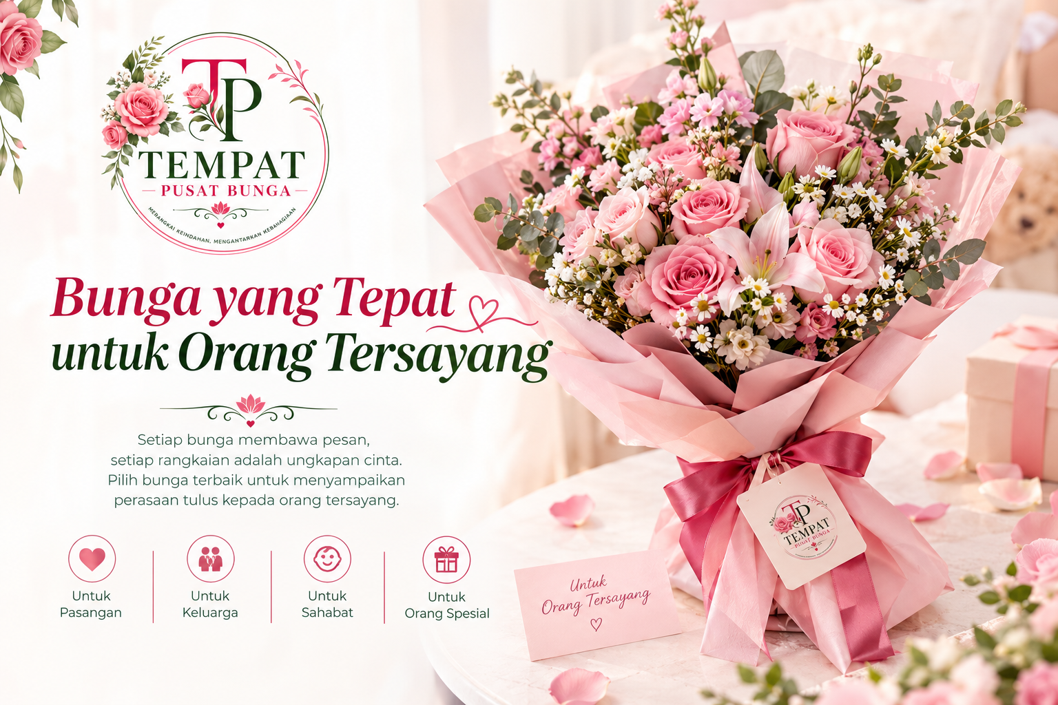 Tips Memilih Bunga