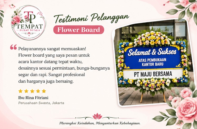 Pelanggan TEMPAT PUSAT BUNGA